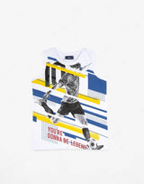 CHICCO Boys Tank White/Blue Бял 98 | MegaMall.bg
