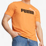 PUMA Essentials+ 2 Color Logo Tee Orange Оранжев S | MegaMall.bg