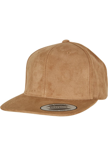 Suede Leather Snapback
