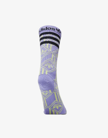 ADIDAS 2 Packs Crew Socks Multicolor/White