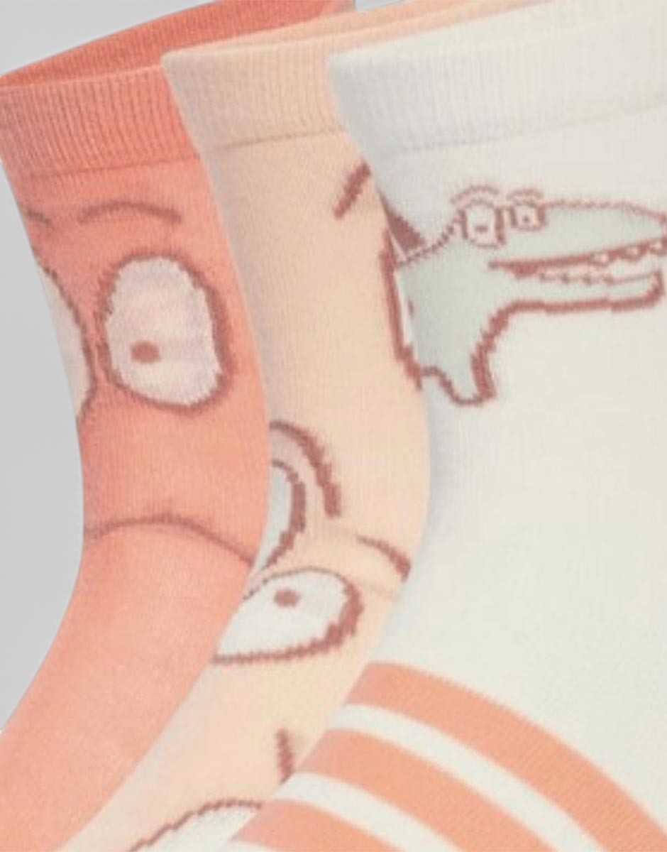 ADIDAS 3 Пакета Чорапи Pink за Спорт и Удобство