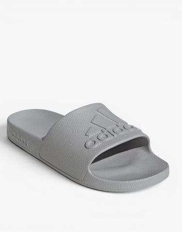 ADIDAS Adilette Aqua Slides Gray