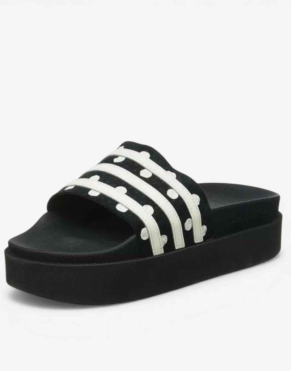 ADIDAS Adilette Bold Slides Black