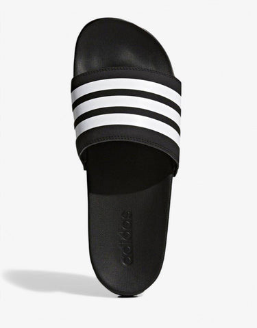 ADIDAS Adilette Comfort Slides Black/White | MegaMall.bg