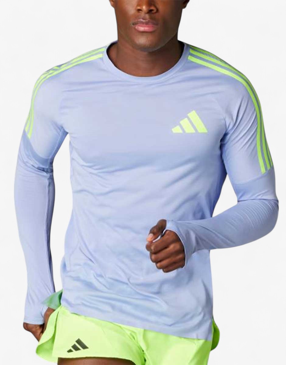 ADIDAS Adizero Promo Running Track Top Blue