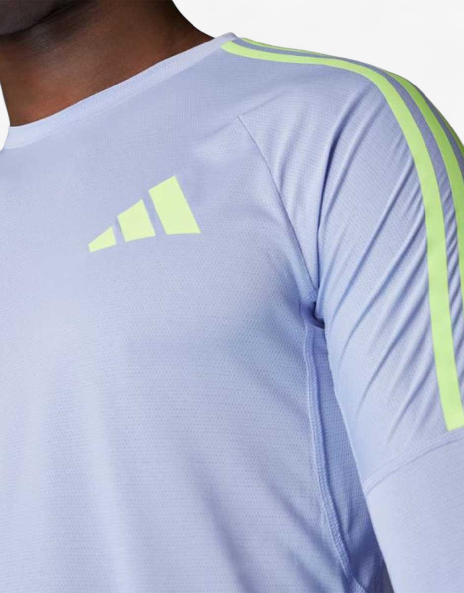 ADIDAS Adizero Promo Running Track Top Blue | MegaMall.bg