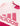 ADIDAS Colorblock Logo Tee Pink