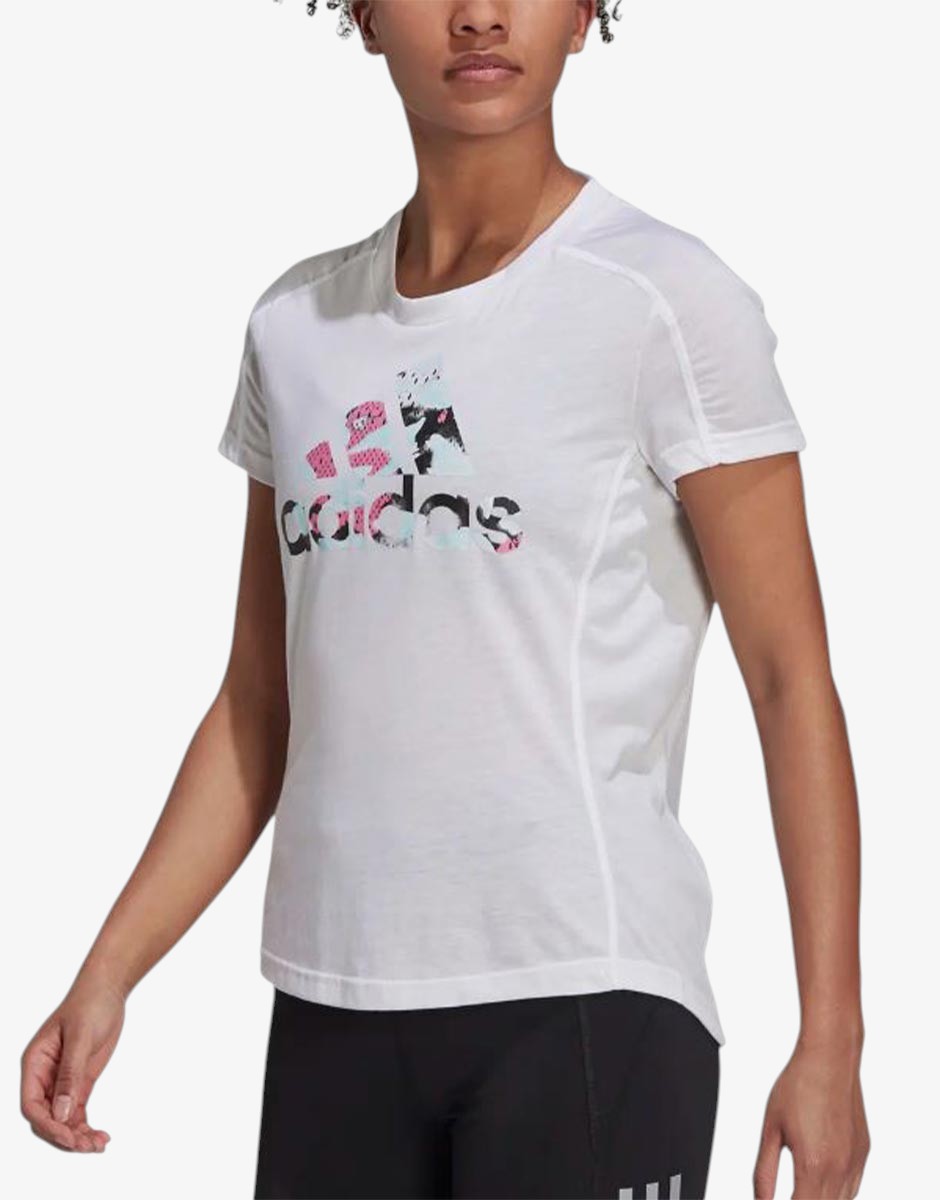 ADIDAS Fast Graphics Tee White Бял XS | MegaMall.bg