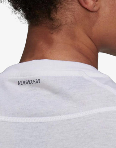 ADIDAS Fast Graphics Tee White