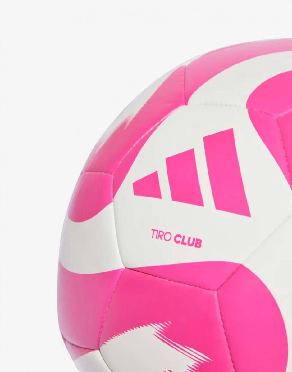 ADIDAS Football Tiro Club Ball Size 5 White/Pink