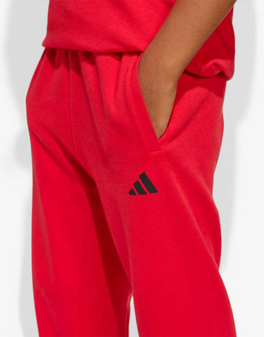ADIDAS Future Icons 3 Stripes Wide Pants Red