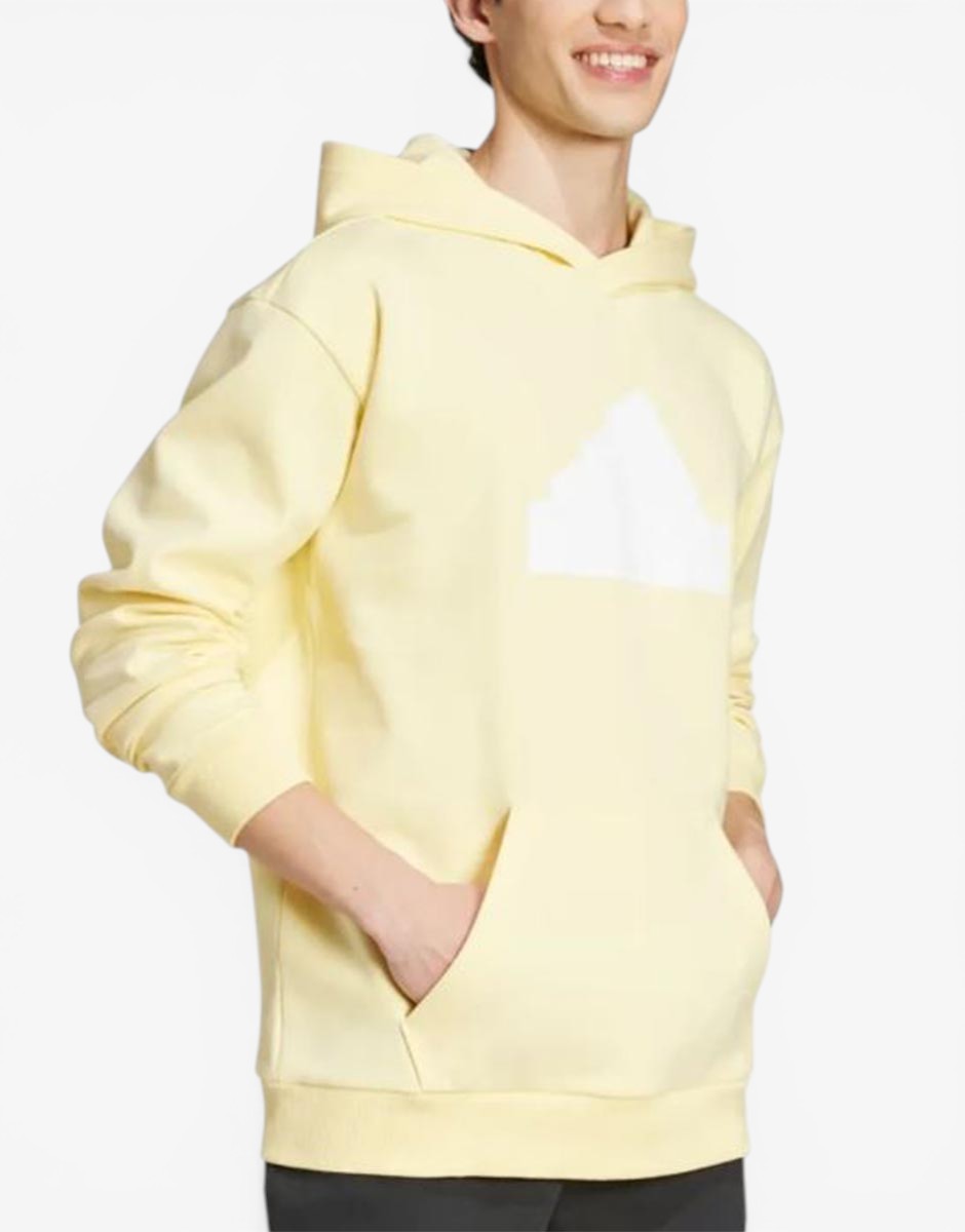 ADIDAS Future Icons Hoodie жълт с Badge of Sport
