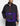 ADIDAS Half Zip Windbreaker Jacket Black/Purple