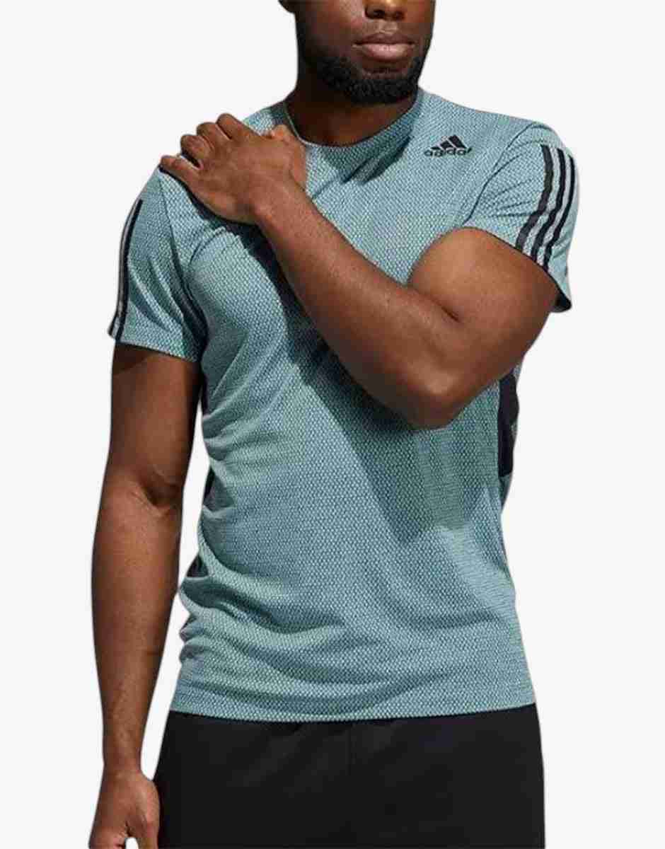 Мъжки спортен тениска Adidas синя