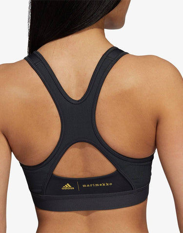 ADIDAS x Marimekko Believe This Medium-Support Bra Black | MegaMall.bg