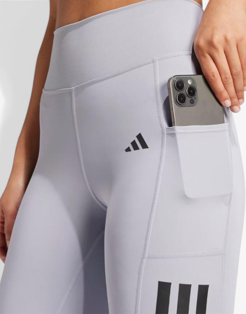 ADIDAS 3-Stripes Легинси в сиво за жени