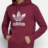 ADIDAS Originals Adicolor Classics Trefoil Hoodie Burgundy Бордо S | MegaMall.bg