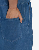 ADIDAS Originals Adicolor Denim Jumpsuit Blue | MegaMall.bg