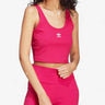 ADIDAS Originals Adicolor Essentials Rib Tank Top Pink Розов 2XS | MegaMall.bg
