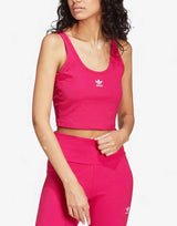 ADIDAS Originals Adicolor Essentials Rib Tank Top Pink Розов 2XS | MegaMall.bg