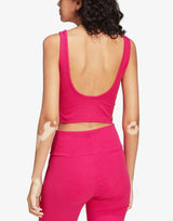 ADIDAS Originals Adicolor Essentials Rib Tank Top Pink | MegaMall.bg