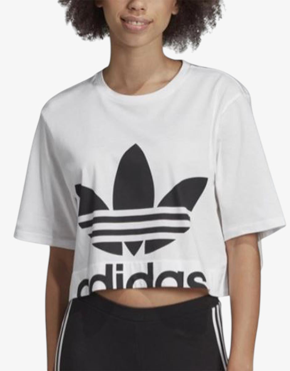 ADIDAS Originals Back Cut-Out Tee White Бял 2XS | MegaMall.bg