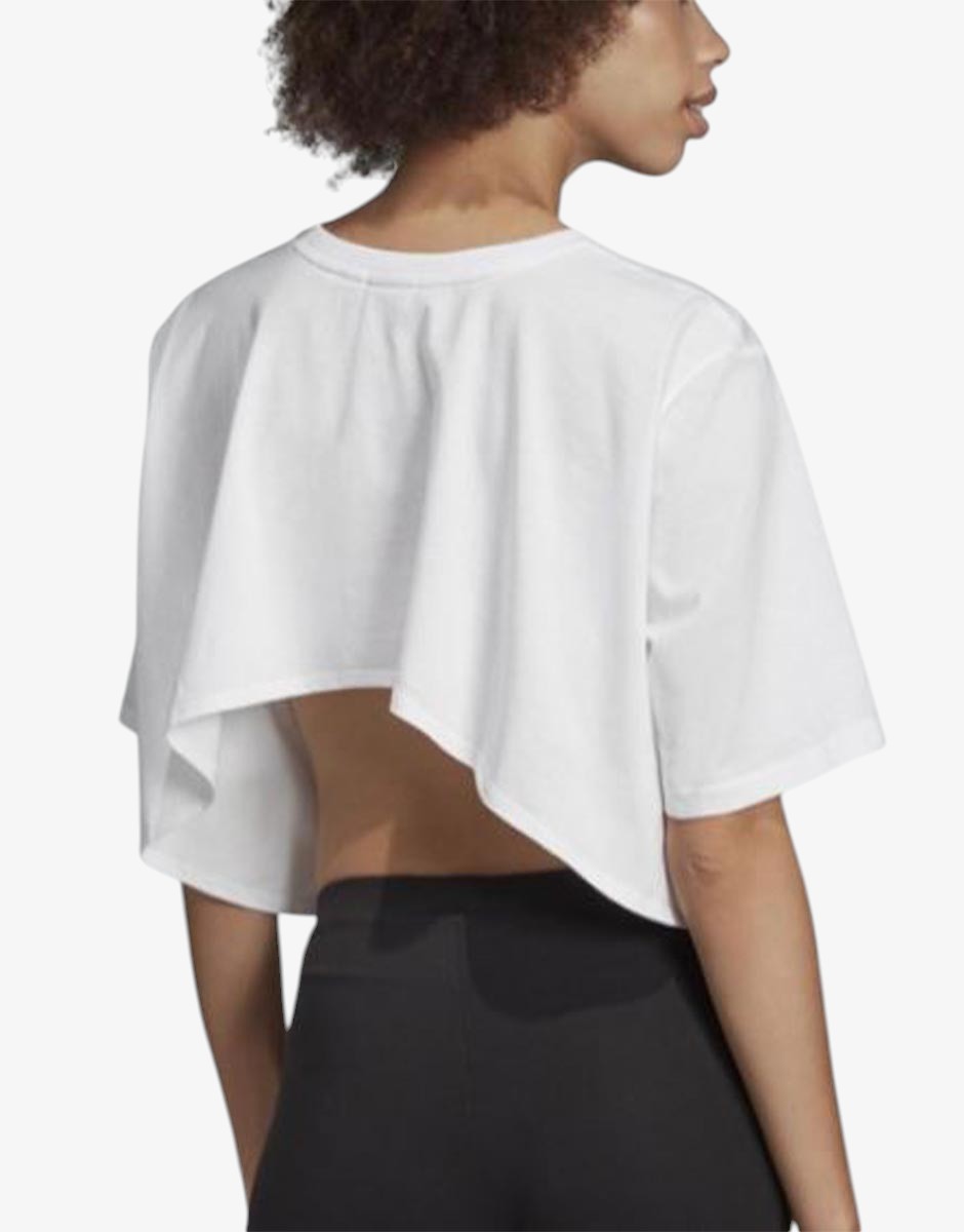 ADIDAS Originals Back Cut-Out Tee White | MegaMall.bg