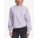 ADIDAS Originals Embroidered Logo Crew Neck Sweatshirt Purple Лилав XS | MegaMall.bg