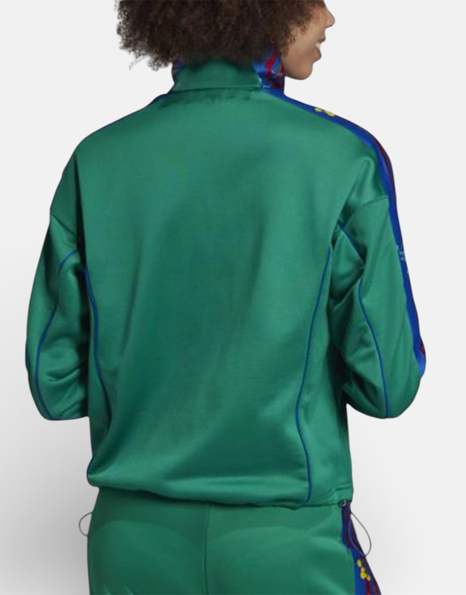 ADIDAS Originals Floral Track Top Green | MegaMall.bg