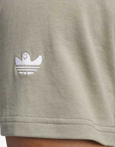 ADIDAS Originals Heavyweight Shmoofoil Tee Silver Pebble | MegaMall.bg