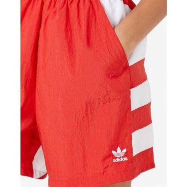 ADIDAS Originals Large Logo Shorts Red/White | MegaMall.bg