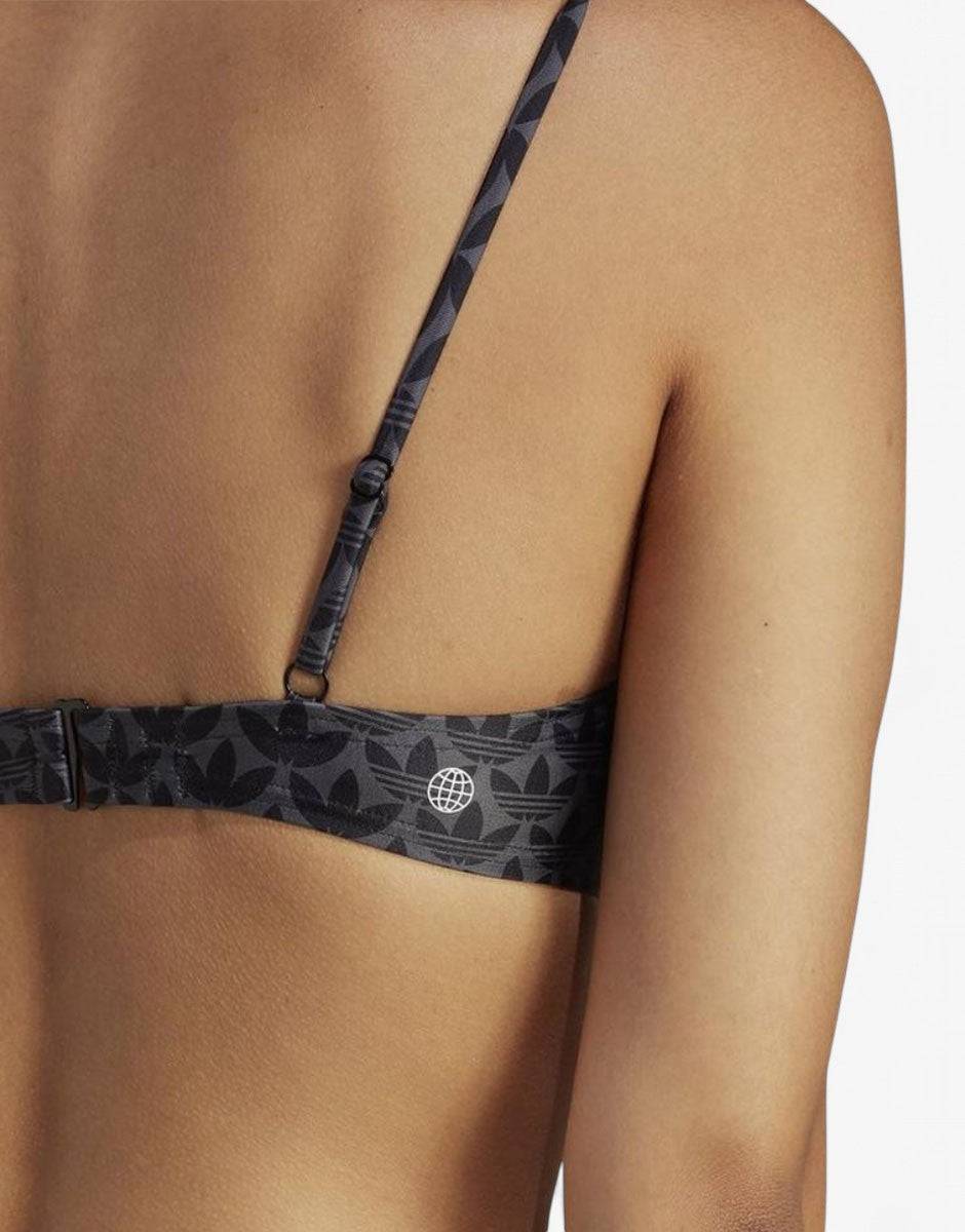 ADIDAS Originals Monogram Swim Top Black/Grey