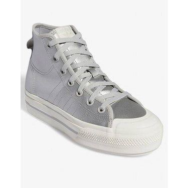 ADIDAS Originals Nizza Platform Mid Shoes Silver | MegaMall.bg