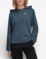 ADIDAS Originals Solid Logo Hoodie Blue Син XS | MegaMall.bg