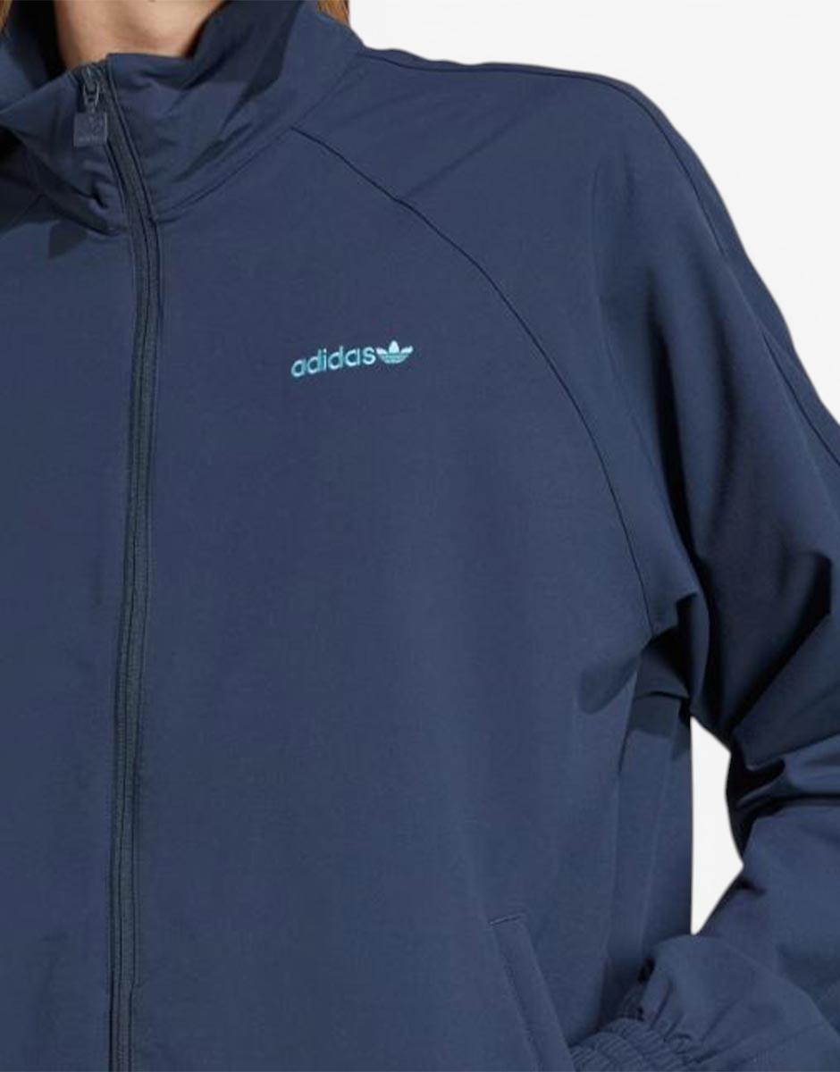 ADIDAS Originals спортно яке в син цвят