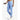 ADIDAS Performance Techfit V-Shaped Elastic 7/8 Leggings Blue | MegaMall.bg