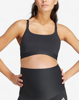 ADIDAS Powerimpact Medium-Support Maternity Bra Black Черен XS | MegaMall.bg