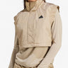 ADIDAS Sportswear City Escape Crop Vest Beige Бежов 2XS | MegaMall.bg