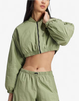 ADIDAS Sportswear City Escape Padded Bomber Jacket Green Зелен 2XS | MegaMall.bg
