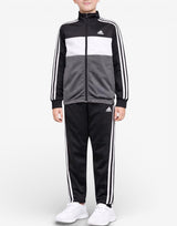 ADIDAS Sportswear Essentials Tracksuit Black/Grey Черен 164 | MegaMall.bg