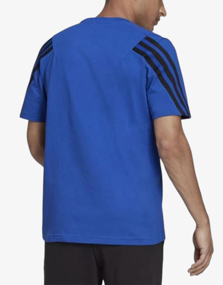 ADIDAS Sportswear Future Icons 3-Stripes Tee Blue | MegaMall.bg