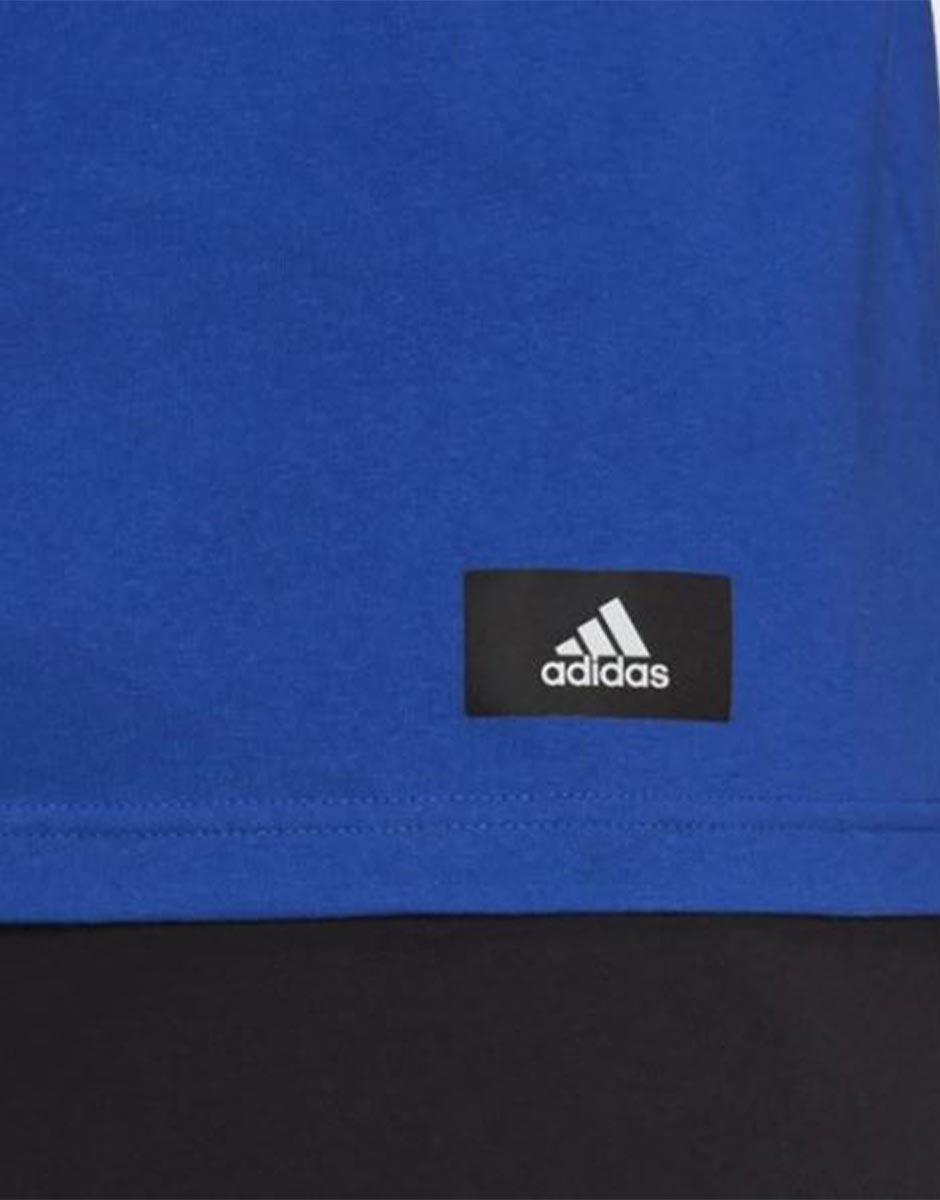 ADIDAS Sportswear Future Icons 3-Stripes Tee Blue | MegaMall.bg