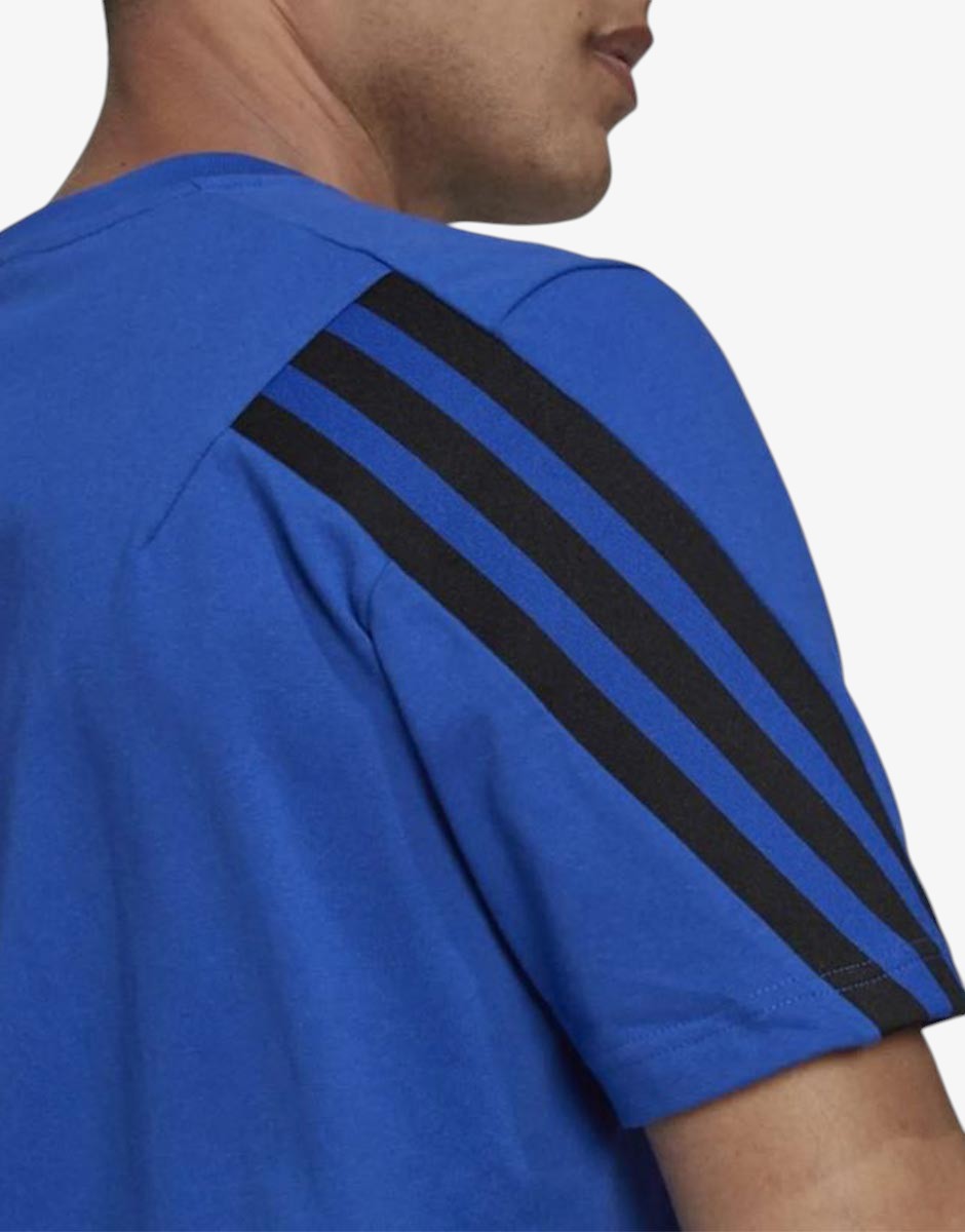 ADIDAS Sportswear Future Icons 3-Stripes Tee Blue | MegaMall.bg