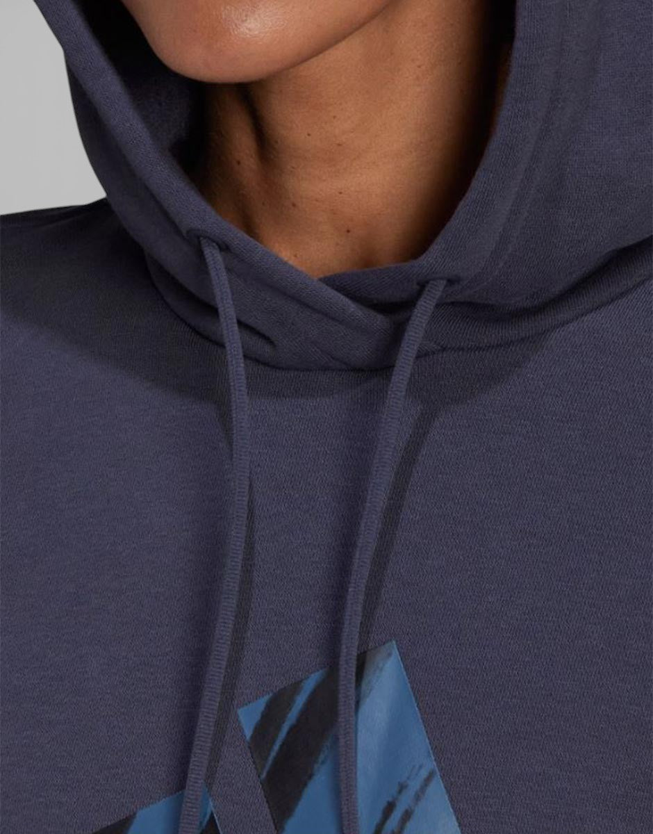 ADIDAS Sportswear Future Icons Feel Fierce Graphic Hoodie Navy | MegaMall.bg