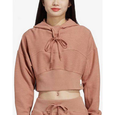 ADIDAS Sportswear Lounge Terry Loop Hoodie Brown | MegaMall.bg