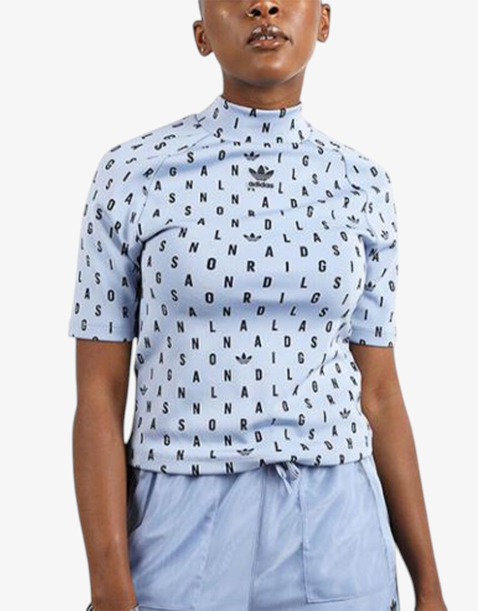 ADIDAS Tight Crop Top Tee Blue Син 2XS | MegaMall.bg