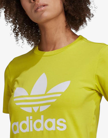 ADIDAS Trefoil Tee Yellow