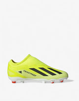 ADIDAS X Crazyfast League Laceless Firm Ground Boots Yellow | MegaMall.bg