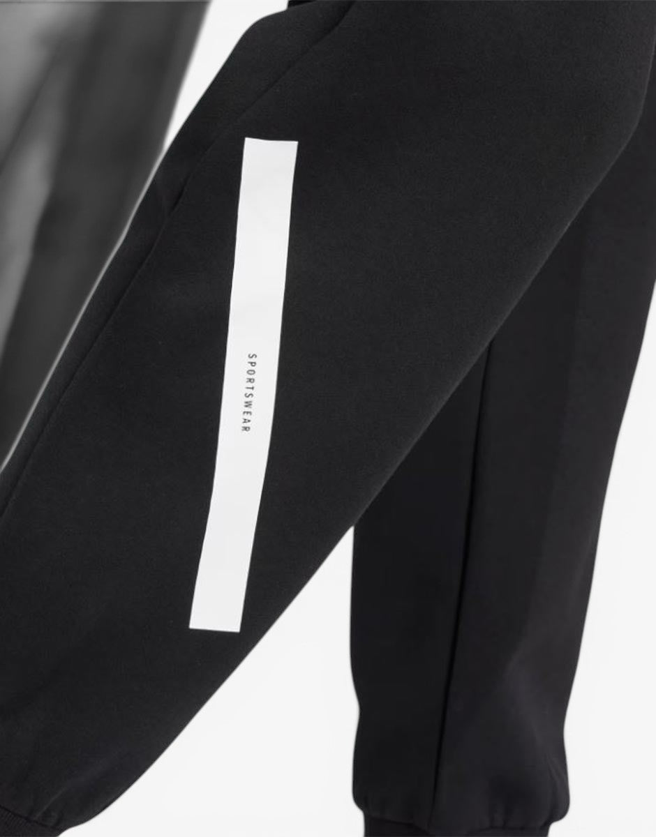 ADIDAS дамски спортни долнища Z.N.E. в черно/бяло