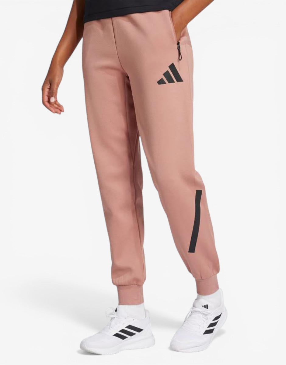 ADIDAS дамски спортни долнища Z.N.E. в розово и черно